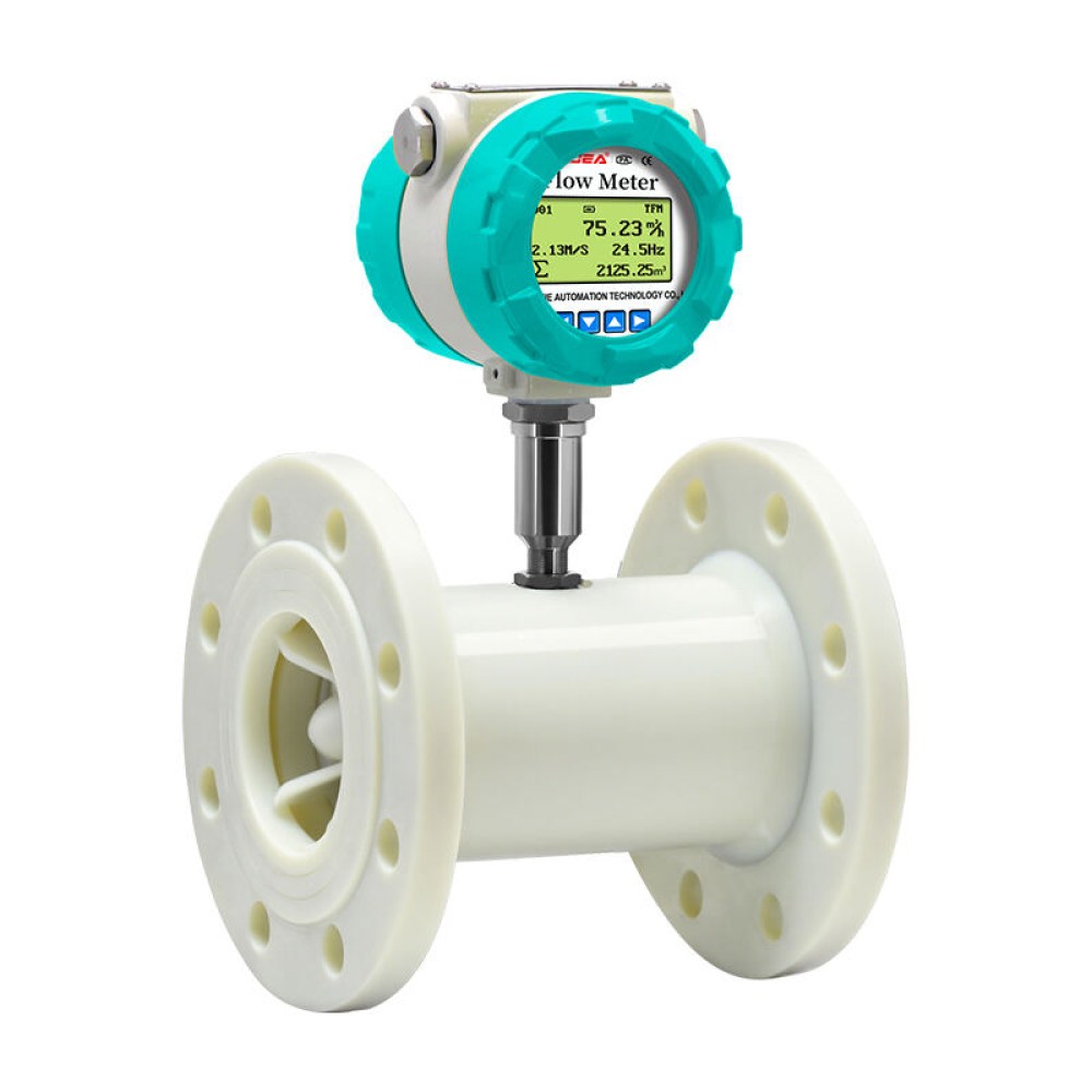 PTFE Turbine flow meter 1